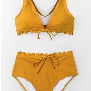 Cupshe Bikini Yellow Small *make an offer!
